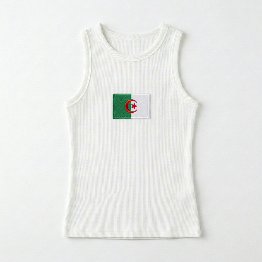 Algeria Flag Tank Top