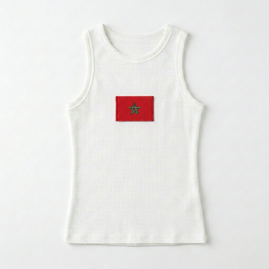 Morocco Flag Tank Top