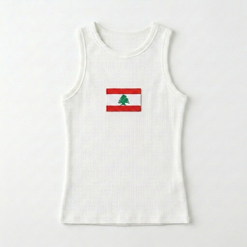 LEBANON Flag Tank Top