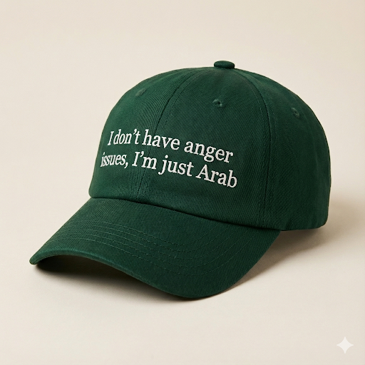 No Anger, Just Arab – Classic Cap