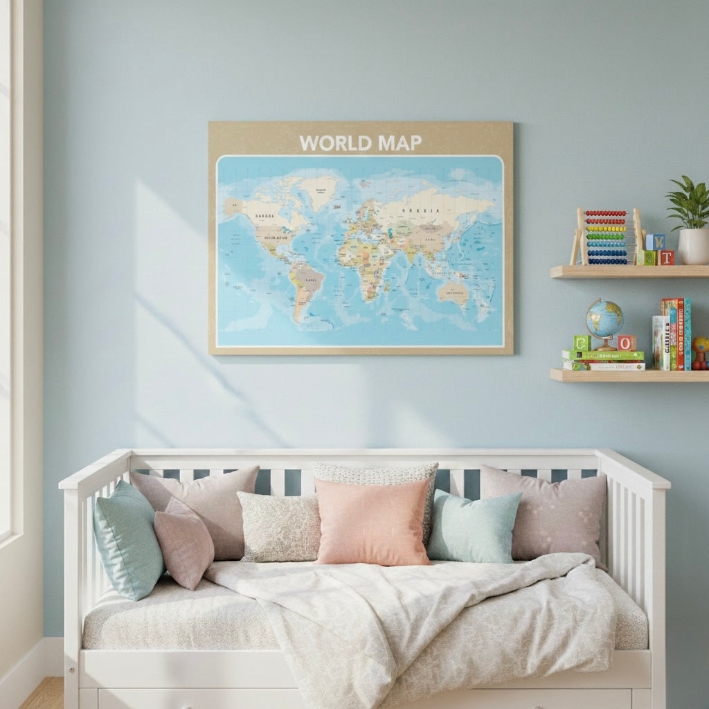 World Explorer Wall Map