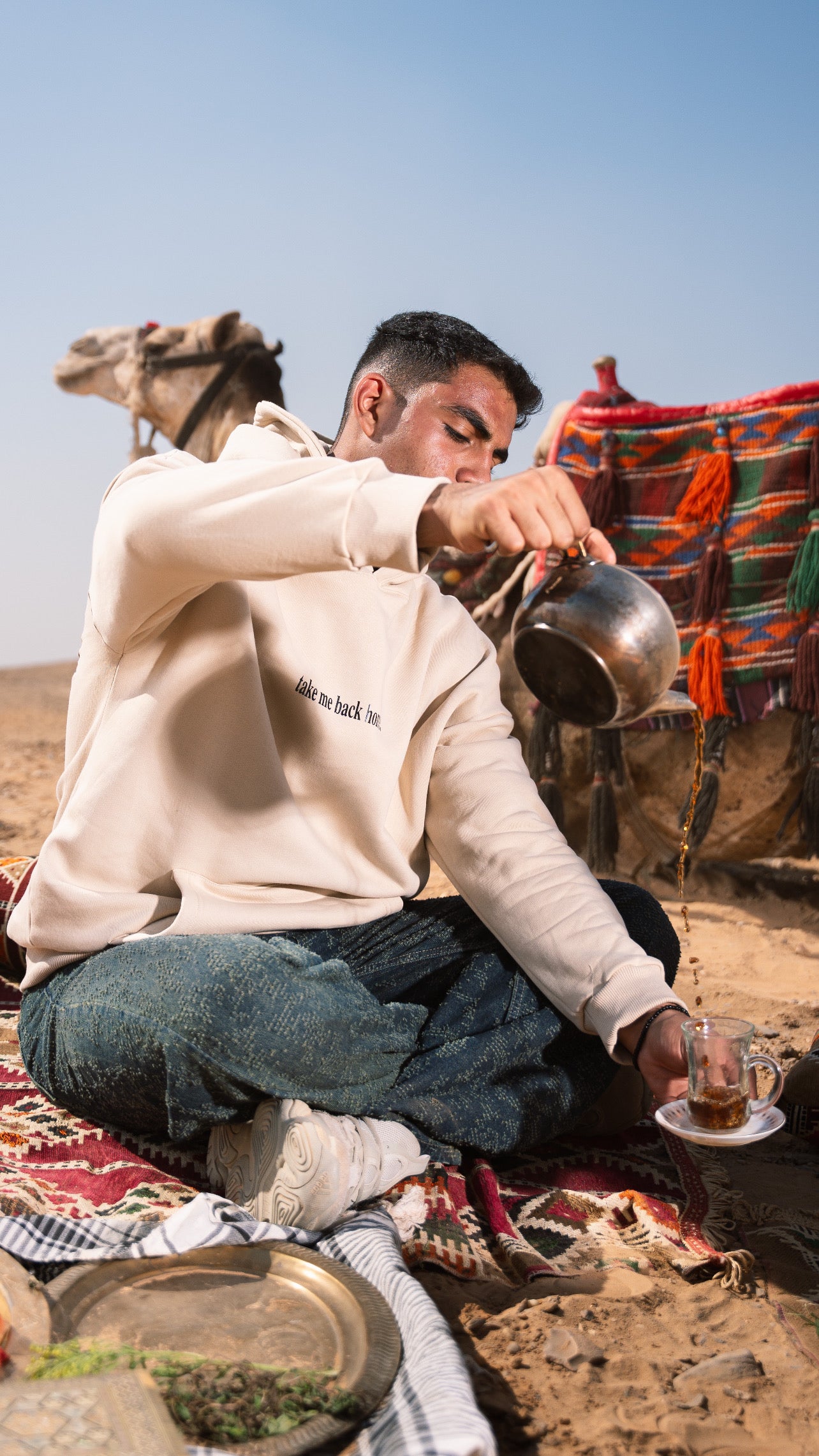 Tea For Two Hoodie - ArabCollective