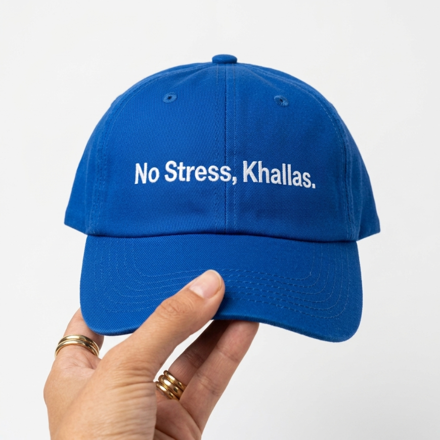 NO STRESS, KHALLAS Cap