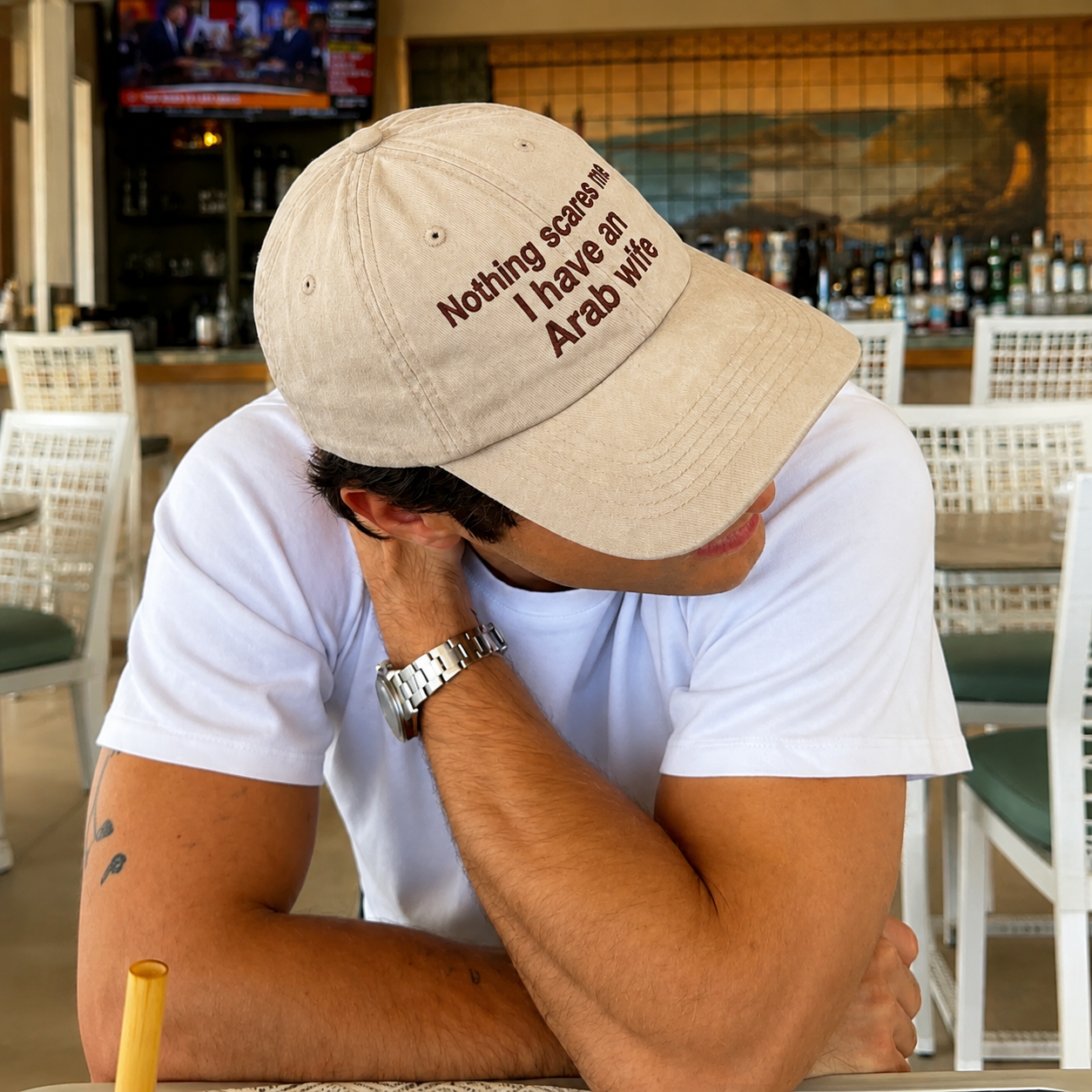 "I Have An Arab Wife" Cap