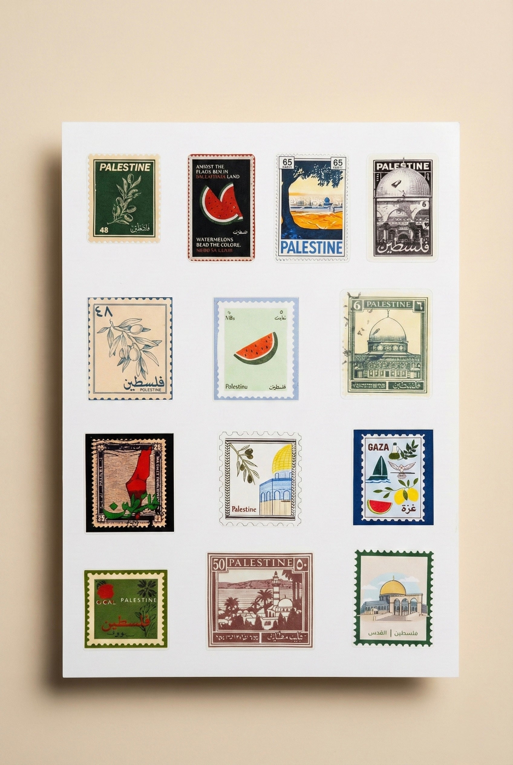 The Palestine Heritage Pack Sticker Bundle