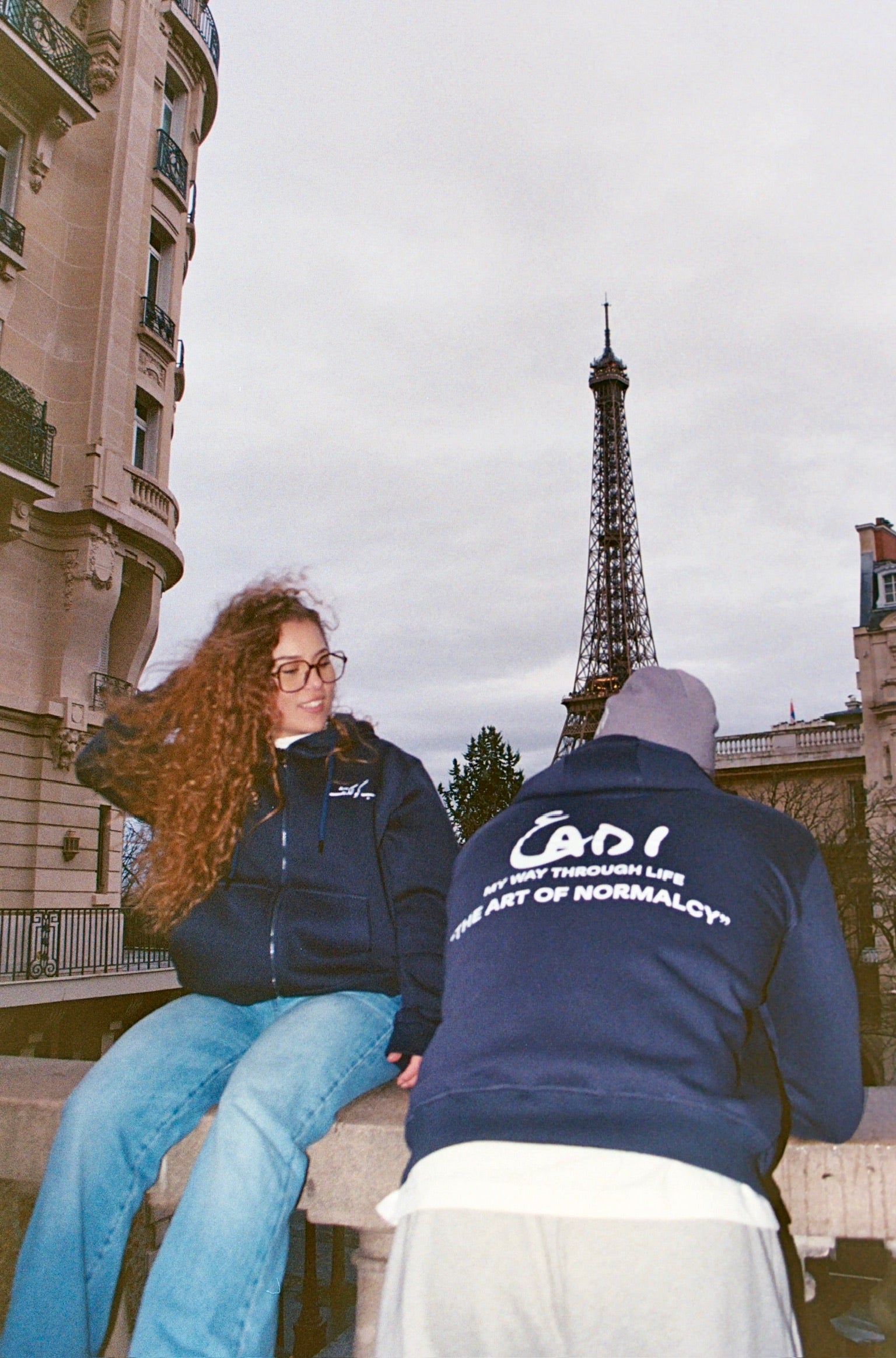 3adi Zip-Up Hoodie– Paris Edition