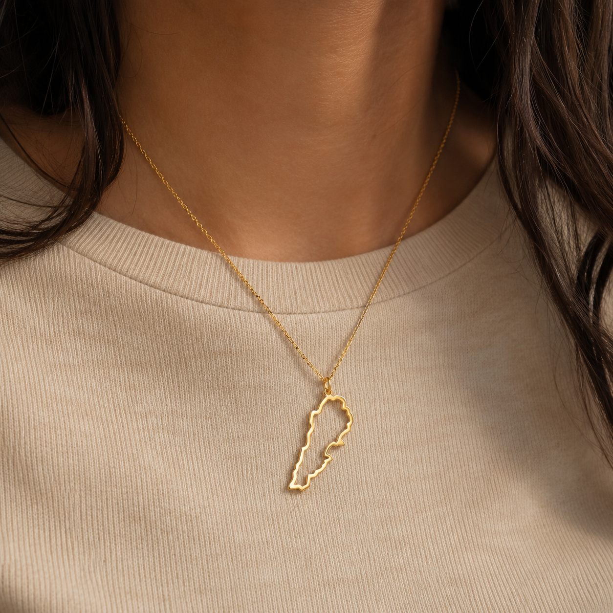 Lebanon Country Necklace