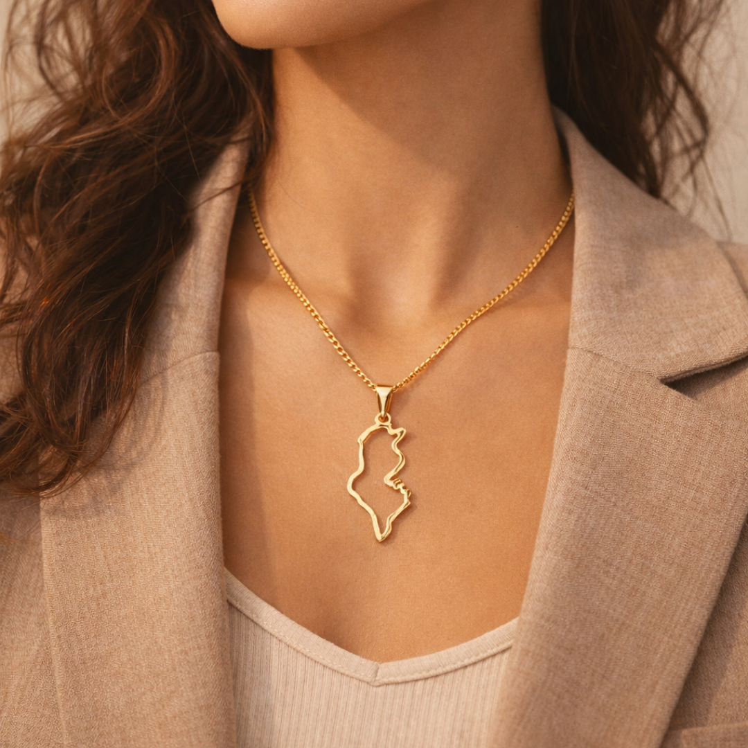 Collier Pendentif Pays Arabe