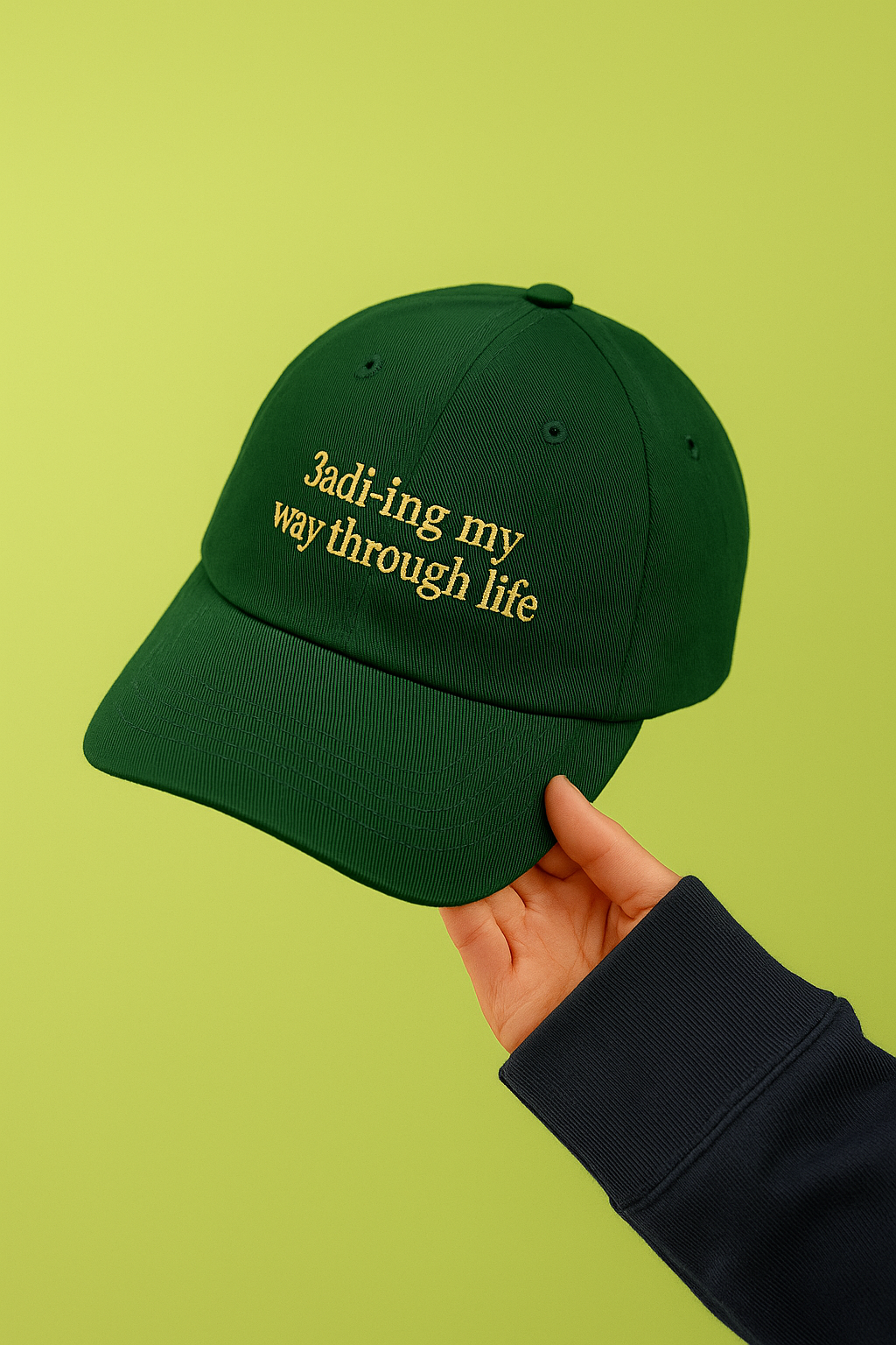 “3adi” Cap