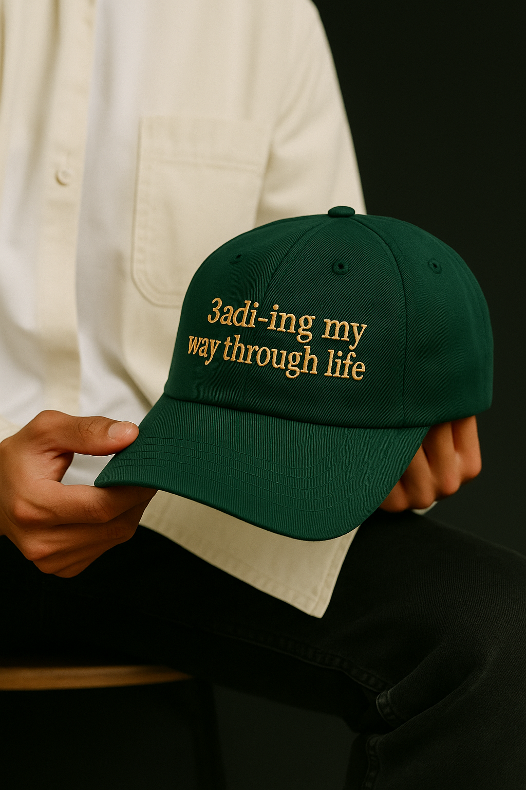 “3adi” Cap