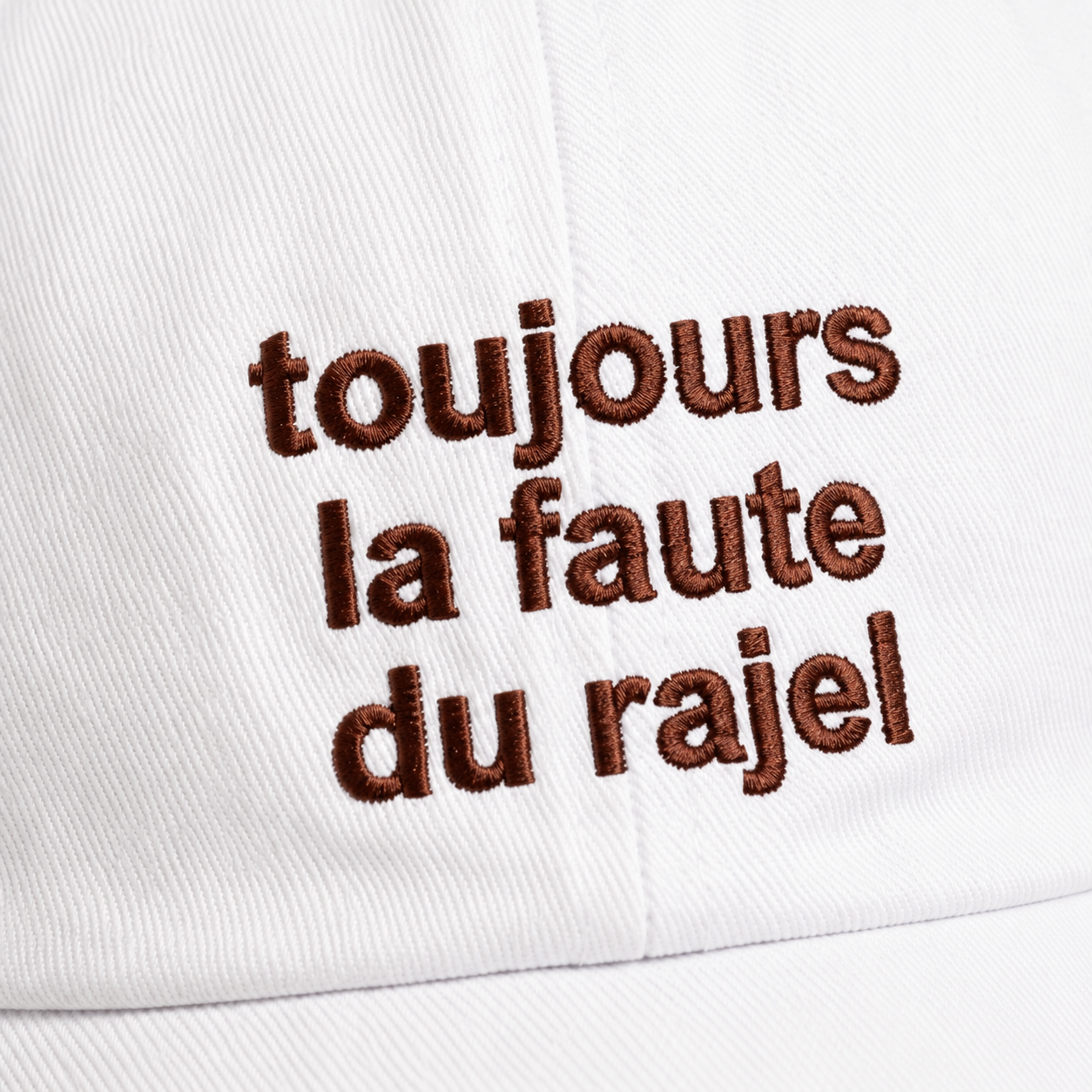 TOUJOURS LA FAUTE DU RAJEL CAP