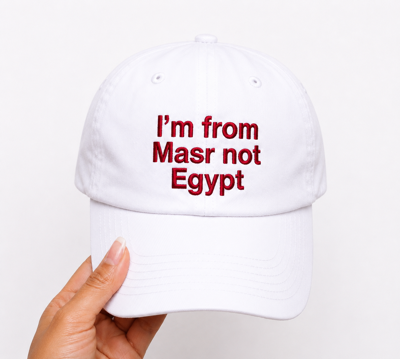 "I'm from Masr not Egypt" Cap