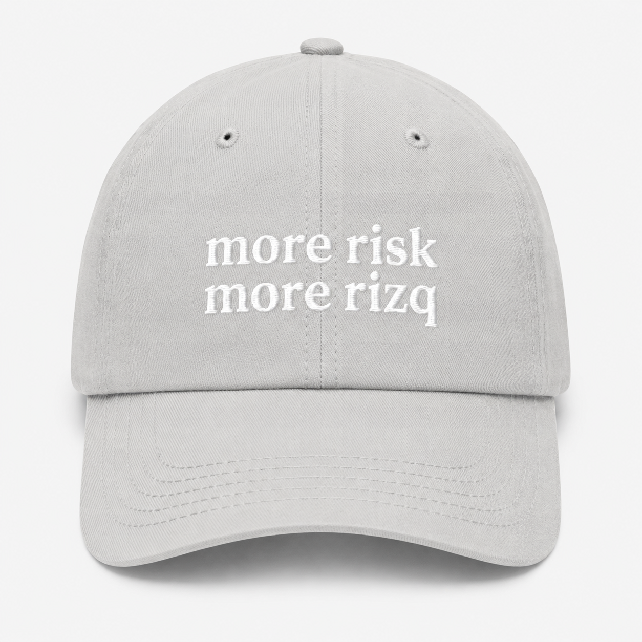 "More Risk More Rizq " Cap