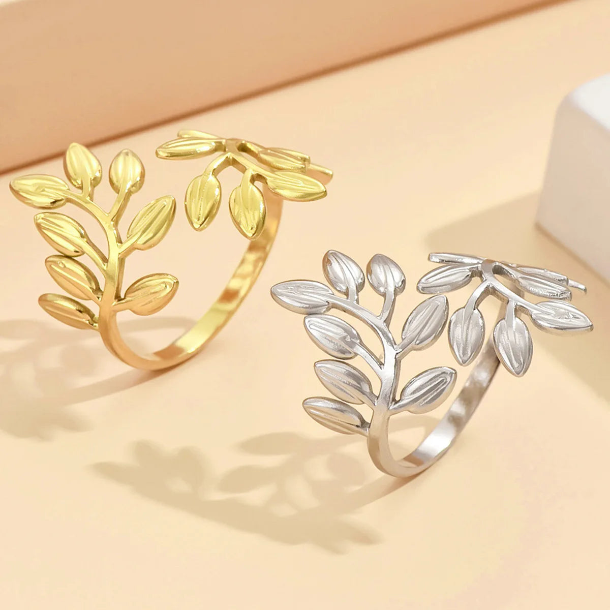 Palestine Olive Leaf Ring