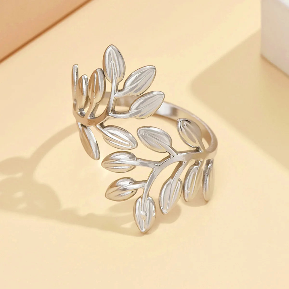Palestine Olive Leaf Ring