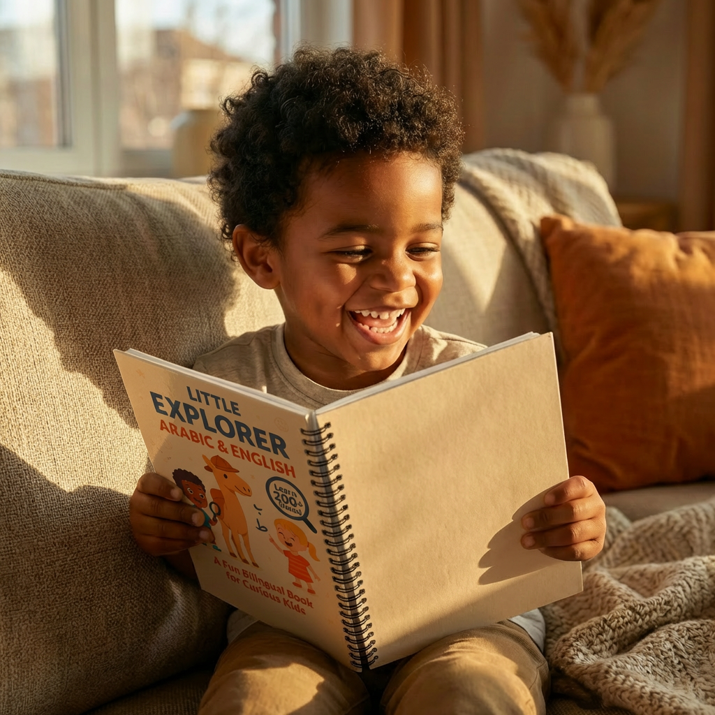 Little Explorer: Arabic & English – Bilingual First Words Book