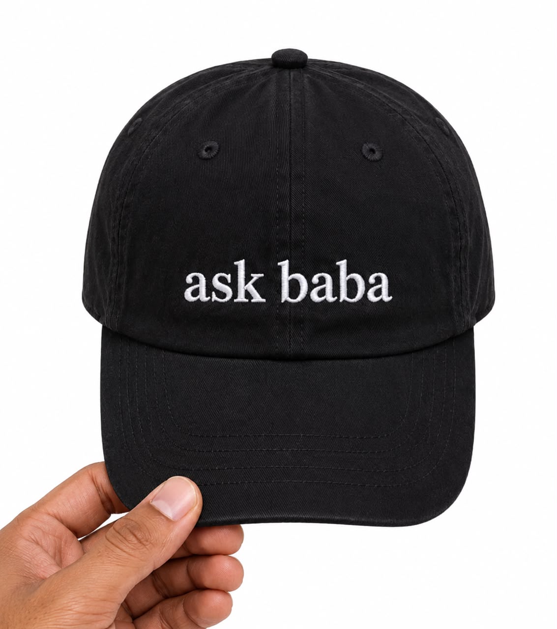 "Go ask YOUR baba" Cap