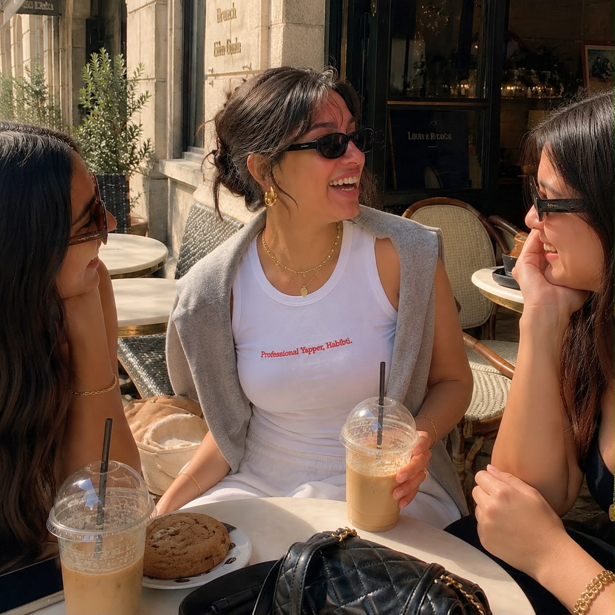 "Professional Yapper, Habibti" Tank Top