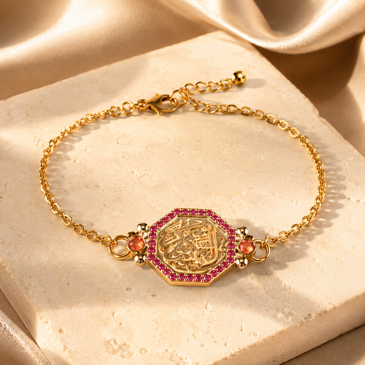 Arabic Calligraphy “Meaning & Blessings” Bracelet