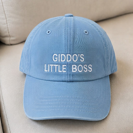"LITTLE BOSS" Kids Cap
