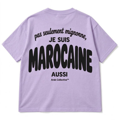 PAS SEULEMENT MIGNONNE, JE SUIS MAROCAINE AUSSI" KIDS Tee