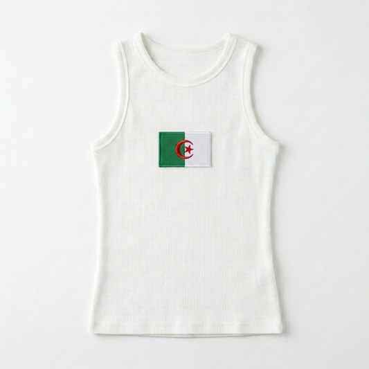 Algeria Flag Tank Top