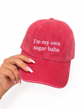 I'm My Own Sugar Baba Cap