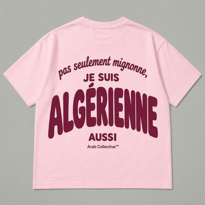 "Pas Seulement Mignonne, Je Suis Algérienne Aussi" KIDS Tee