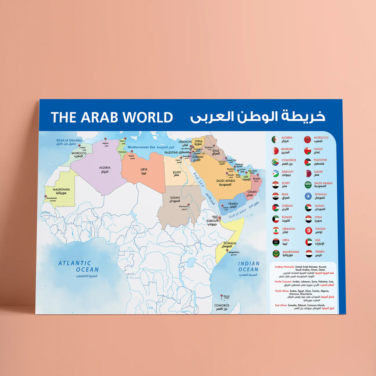 The Arab World Heritage Map