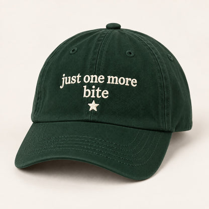 "JUST ONE MORE BUTE” Kids Cap