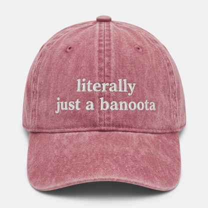 "Just Banoota" Cap