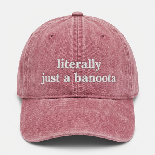 "Just Banoota" Cap