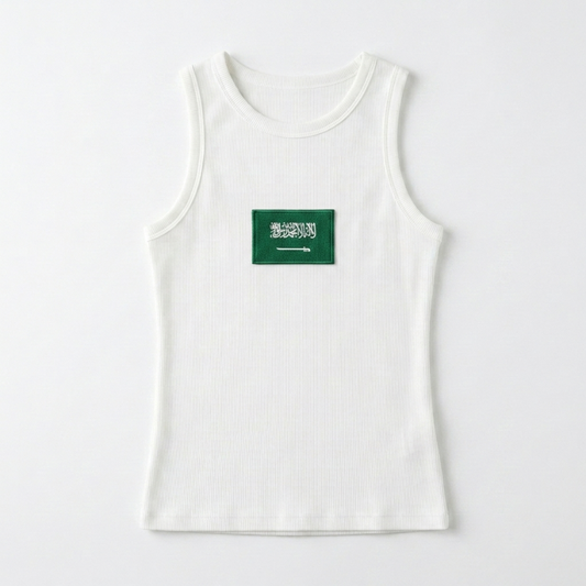 Saudi Arabia Flag Tank Top