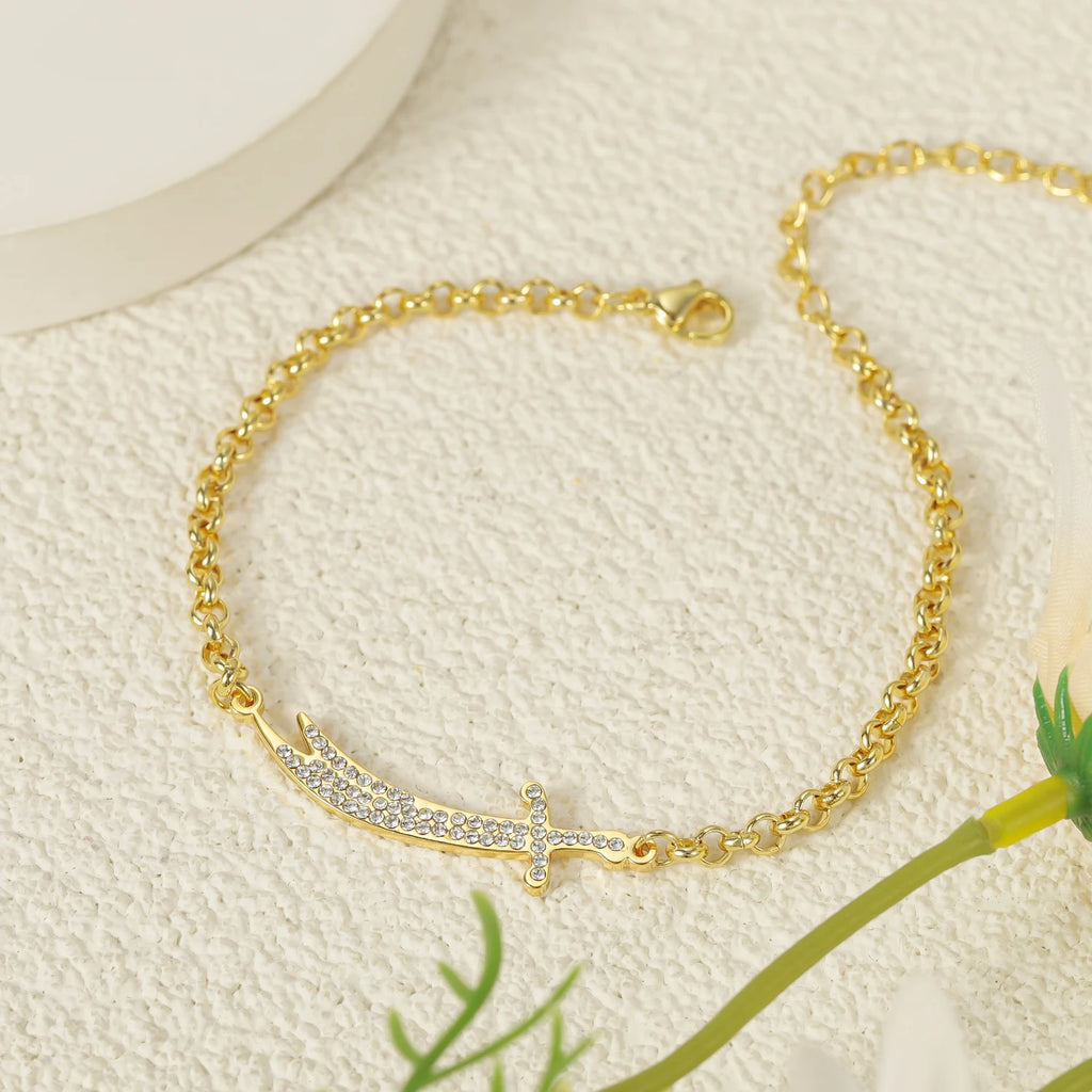 Harf Arabian Heritage Curve Bracelet