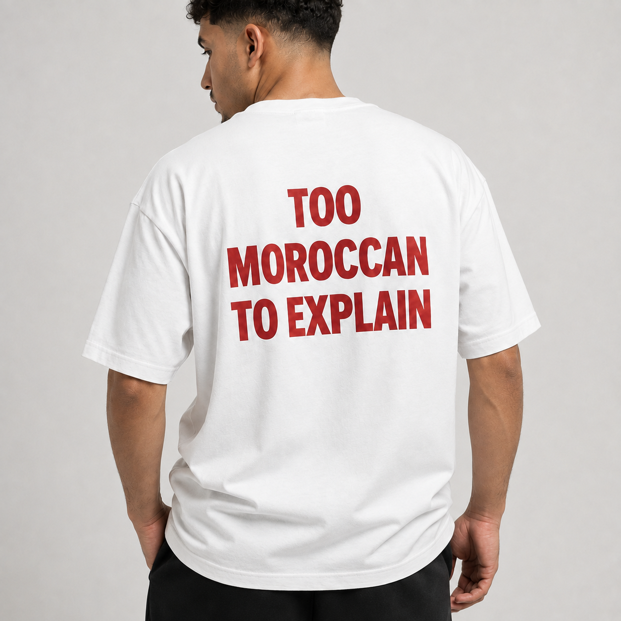 "Too Moroccan to Explain" Tee