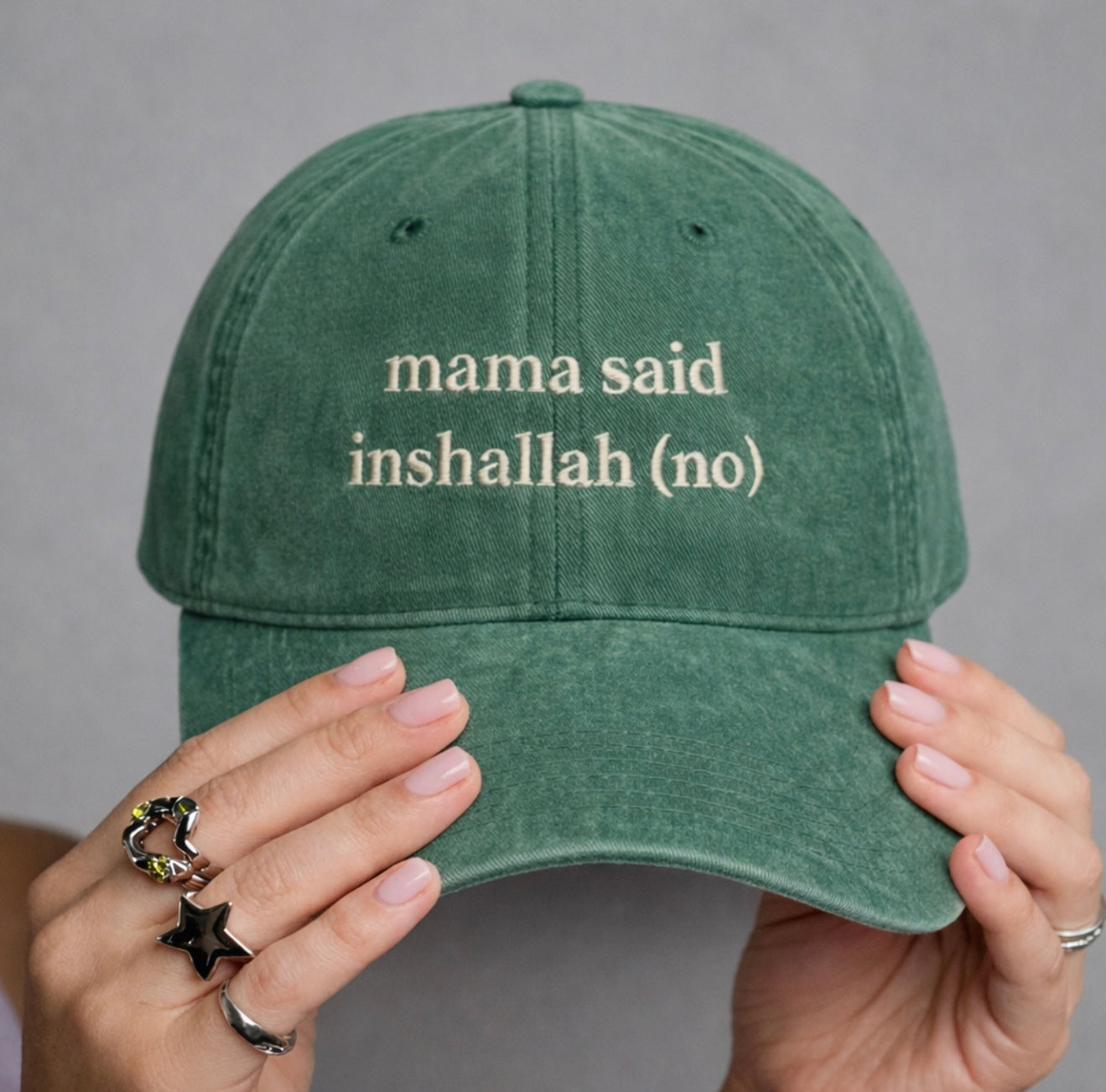 Casquette « Maman a dit non »