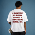"MAN WITHOUT HIS MAJNUNA" IRAQI Tee