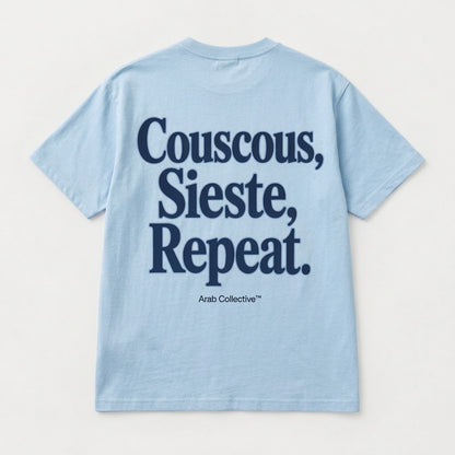 “Couscous, Sieste, Répét.” KIDS Tee