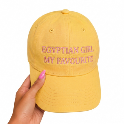 "Egyptian Girl My Favourite" Cap