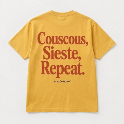 “Couscous, Sieste, Répét.” KIDS Tee