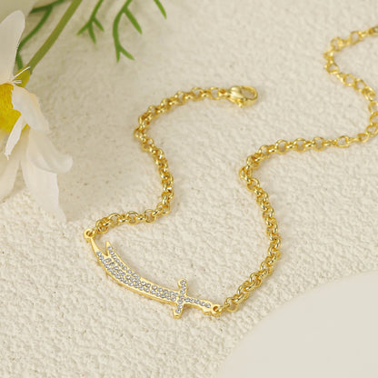 Harf Arabian Heritage Curve Bracelet