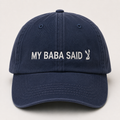 "MY BABA SAID" Kids Cap