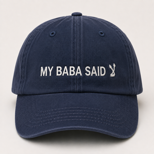 "MY BABA SAID" Kids Cap