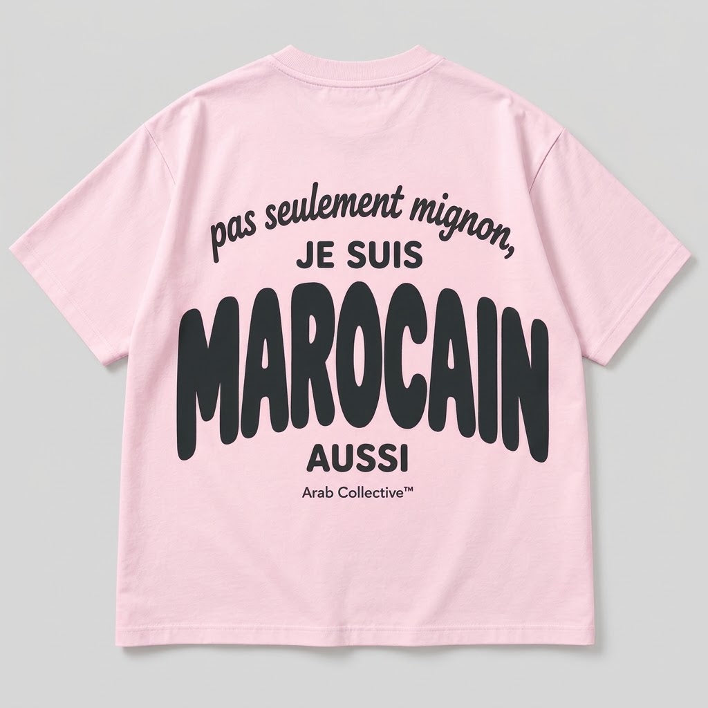 "PAS SEULEMENT MIGNON, JE SUIS MAROCAIN AUSSI" KIDS Tee