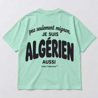 “Pas Seulement Mignon, Je Suis Algérien Aussi” KIDS Tee
