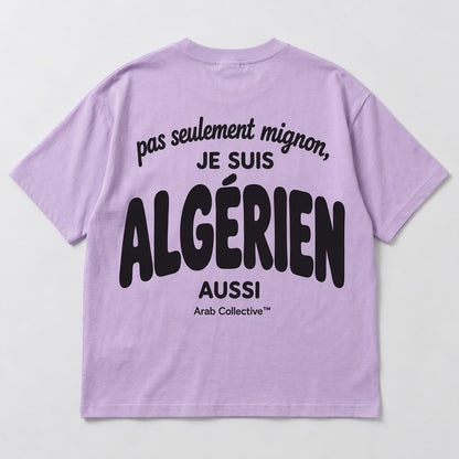 “Pas Seulement Mignon, Je Suis Algérien Aussi” KIDS Tee