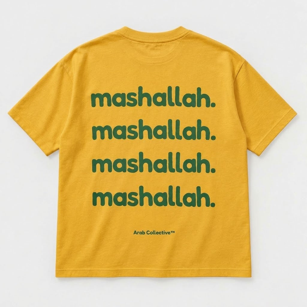 "MASHALLAH. MASHALLAH. MASHALLAH. MASHALLAH" KIDS Tee
