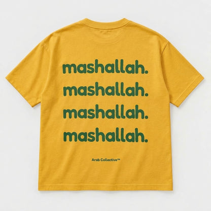 "MASHALLAH. MASHALLAH. MASHALLAH. MASHALLAH" KIDS Tee