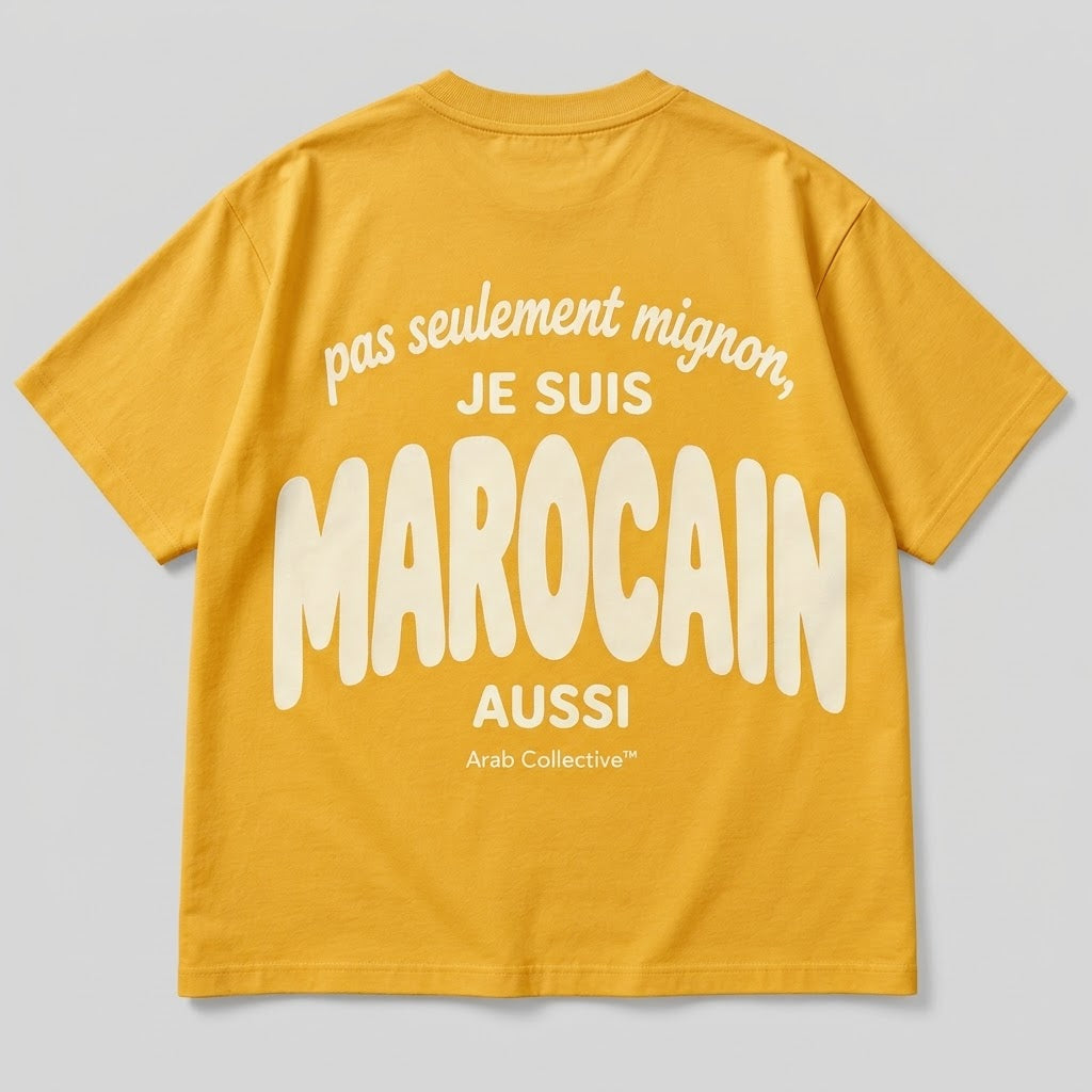 "PAS SEULEMENT MIGNON, JE SUIS MAROCAIN AUSSI" KIDS Tee