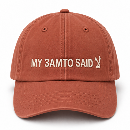 “MY 3AMTO SAID" Kids Cap